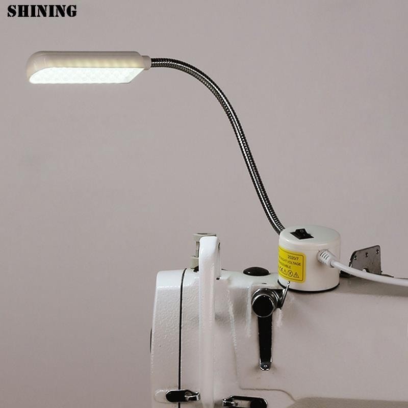 30 Leds Luminaria Flexível Rod Bivolt Máquinas De Costura
