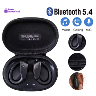 Fones De Ouvido Bluetooth A6 Sem Fio Esportivos À Prova D