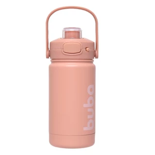 Garrafa Térmica Parede Dupla Rosé 350ml 19735 - Buba