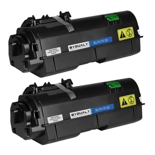 2xCartucho Toner Byqualy Compativel TK11752 TK1175 12K Preto