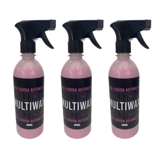 Cera Líquida com Carnaúba Multiwax – Brilho Instantâneo para Carros e Motos