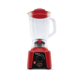 Liquidificador Arno Power Mix Limpa Fácil LQ30 - 5 Velocidades 550W – Vermelho