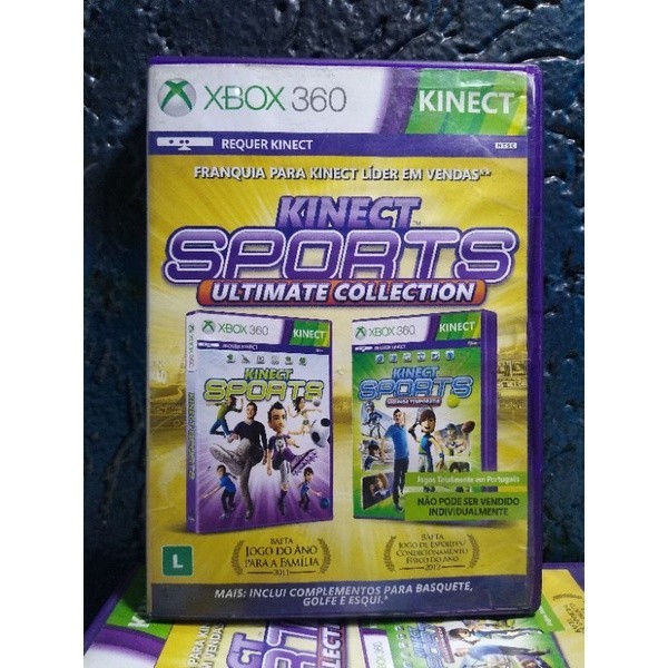 Kinect Sports Ultimate Collection Xbox 360 Mídia Física DISCO RISCADO ...