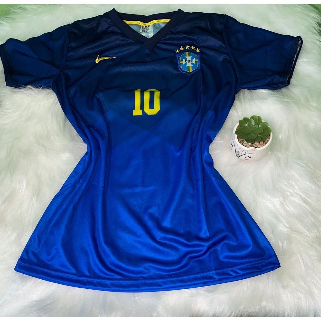 Camisa Feminina do Brasil Baby Look - Edição Limitada para a Copa