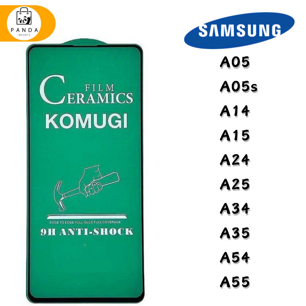 Película De 3D 9D Cerâmica Gel Hydrogel Para A05/A05s/A14/A15/A24/A25/A34/A35/A54/A55