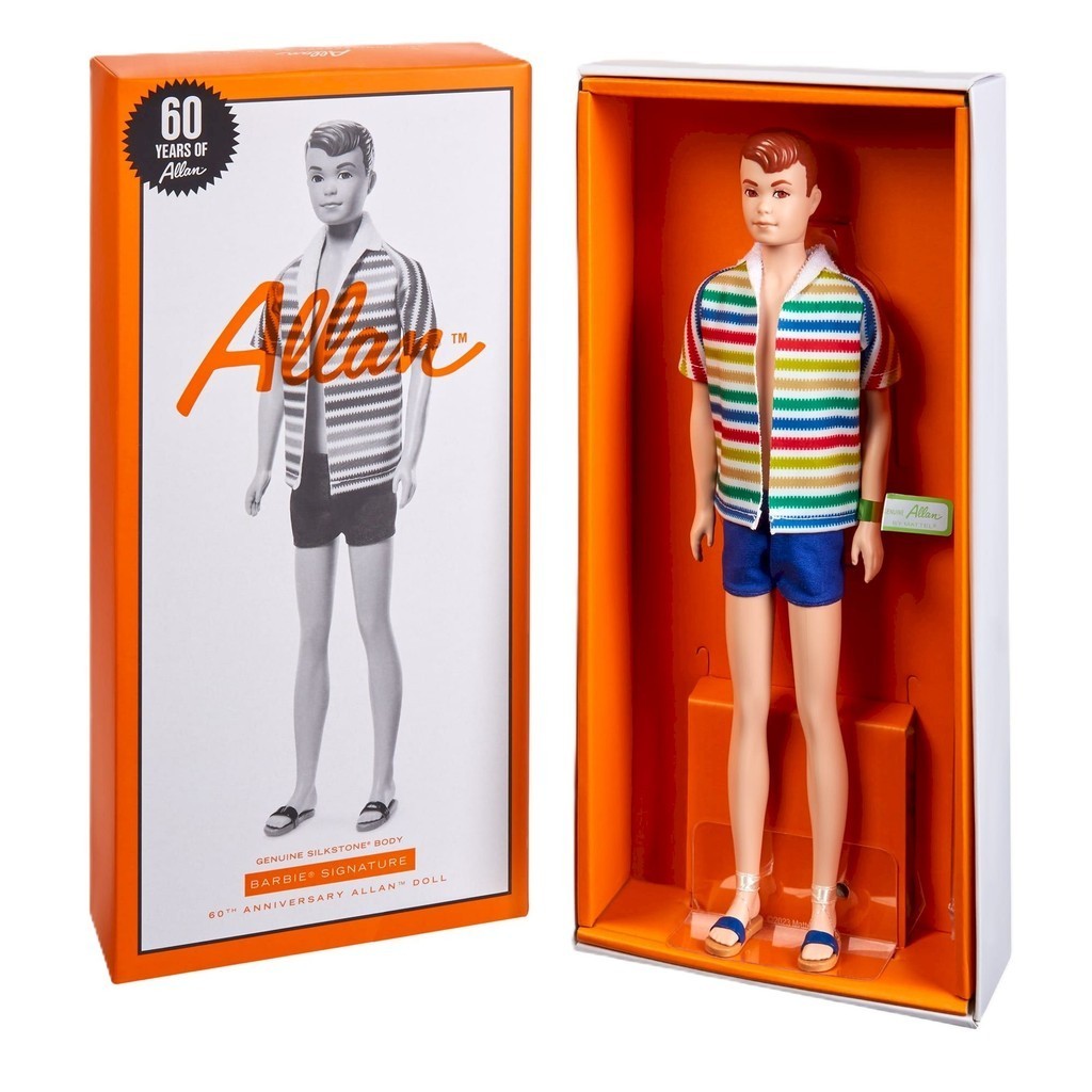 Boneco Allan Aniversário de 60 Anos - Barbie Signature - Mattel ...