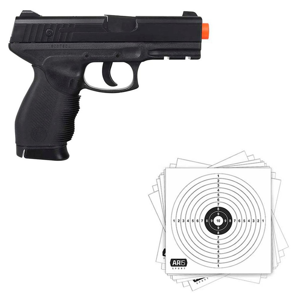 Pistola de Pressão CO2 KWC 24/7 4.5mm + Alvo papel 14cm | Shopee Brasil