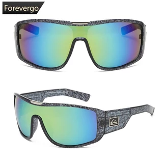FOREVERGO Fashion Óculos De Sol Masculinos Para Uso Externo De Grande Armação Proteção UV O1Z1