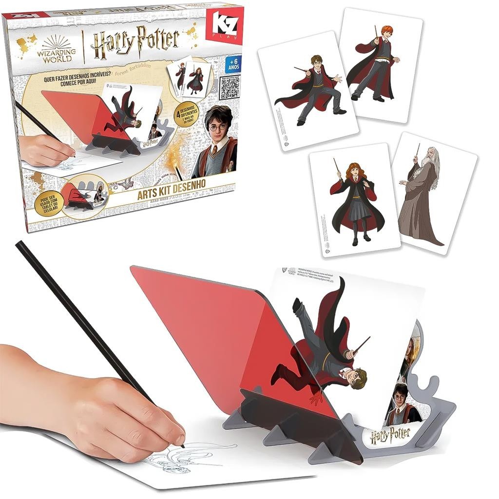 Harry Potter Kit Desenho Com Personagens Brinquedo De Pintar Colorir ...