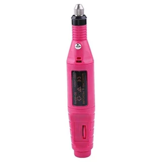 Kit Profissional de Lixadeira de Unhas Elétrica com Broca e Motor Bivolt para Manicure e Pedicure MING