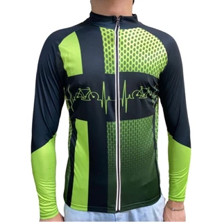 Camiseta Bike Esporte Ciclismo Roupa Manga Longa