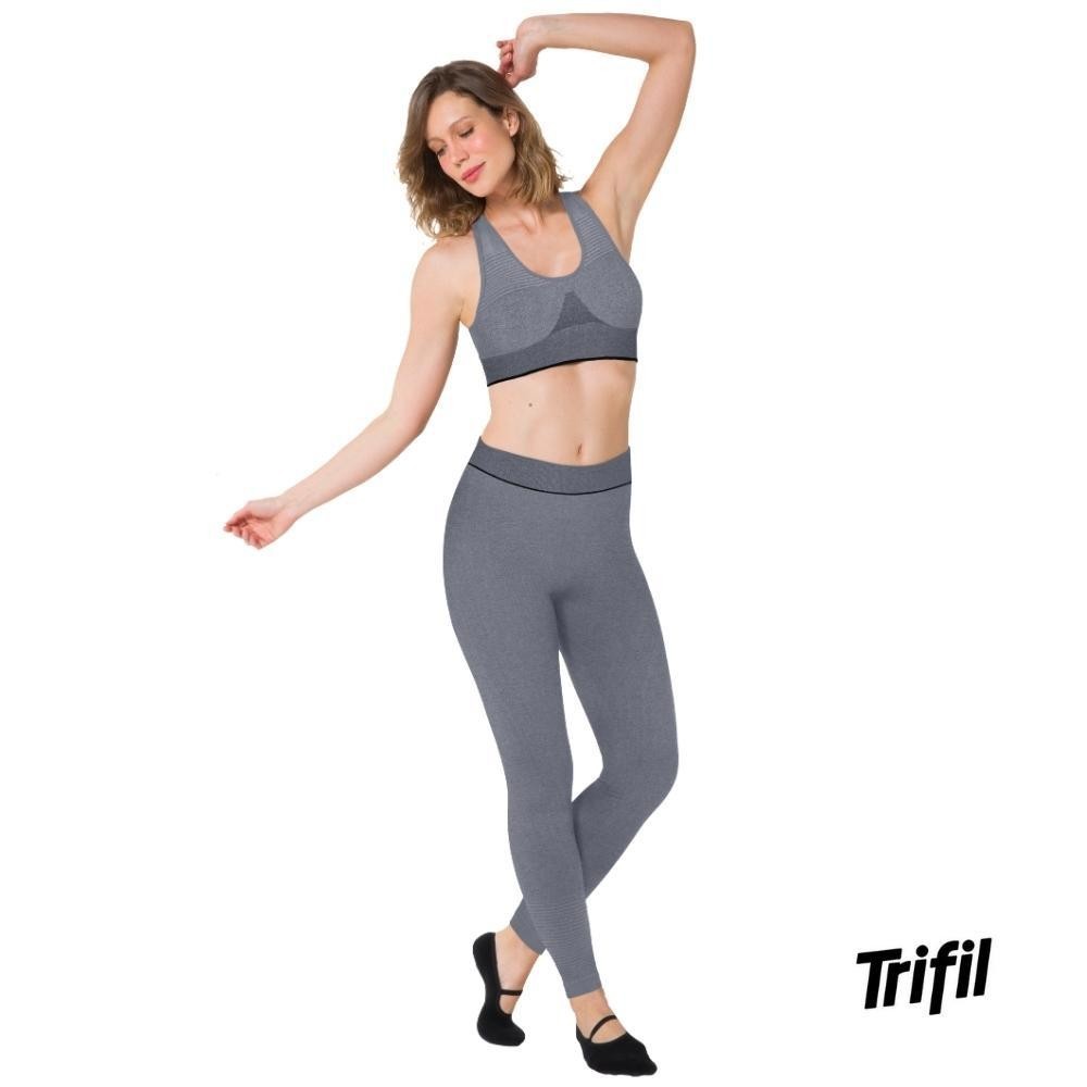 Calça legging feminina fitness básica Trifil