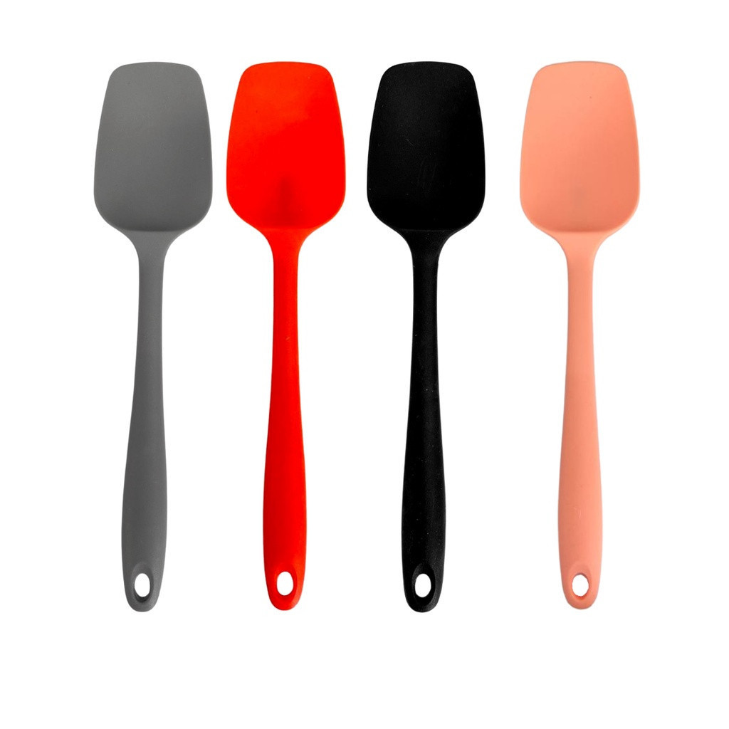 Colher De Silicone Espátula 27cm Grande Cozinha