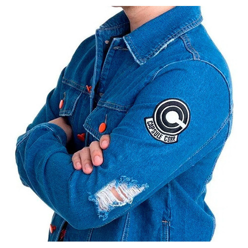 Jaqueta Jeans - Dragon Ball Trunks Capsule Corp.