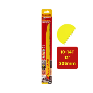 Kit 2 Lamina Serra Sabre Metal 300Mm Starrett BT121014-2