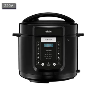 Panela de Pressão Elétrica Digital Multi Cook Elgin 5l Ppd10 - 220v em Oferta na Shopee