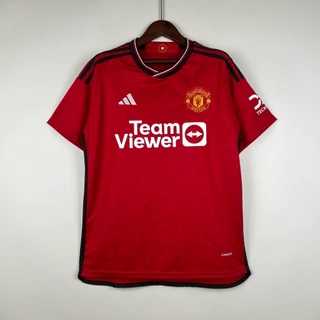 23-24 Home M-U Football Team Camisa de futebol