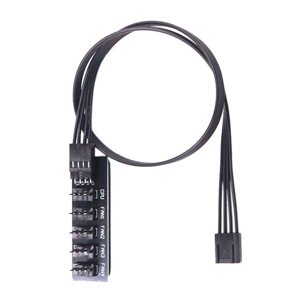 Tinned Copper Wires 4 Pin Pwm Fan Hub Extension Cable for Mainboard Cpu ...