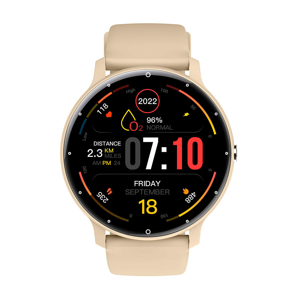 Relógio Smartwatch Zwear Zl02c Pro Tela 1.28 pol. Gold