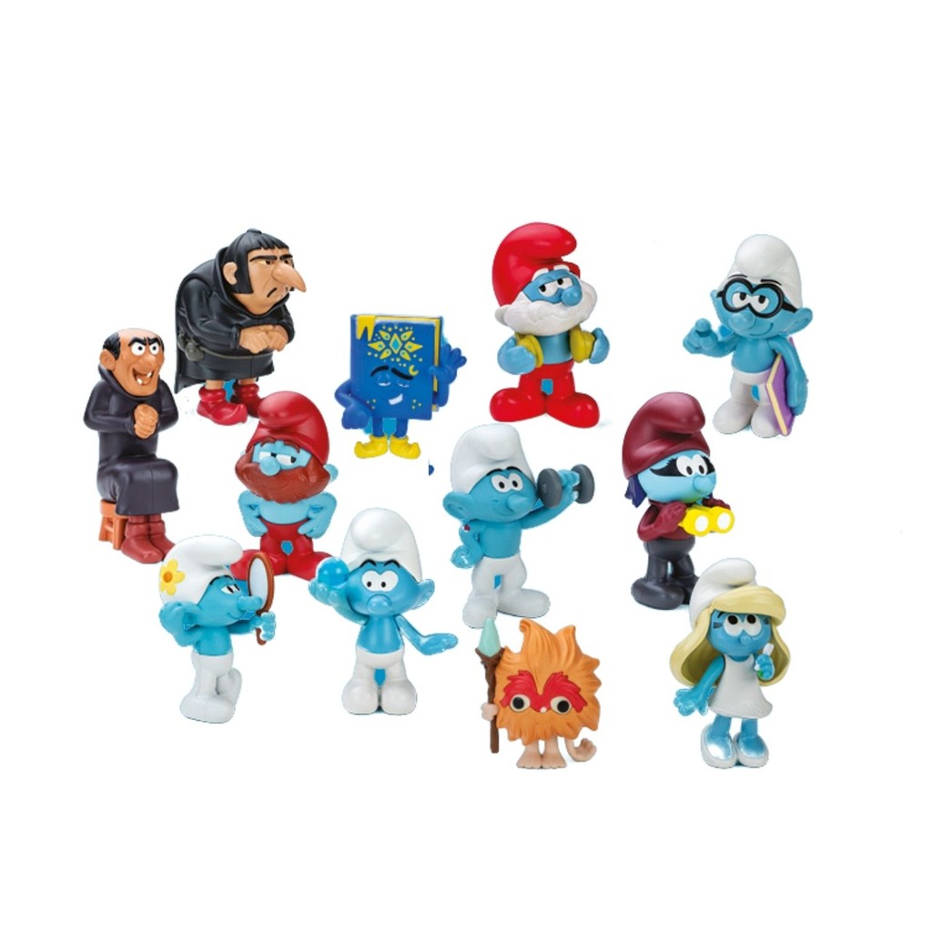 Coleção Boneco Smurfs Completa Lacrada - Burger King | Shopee Brasil