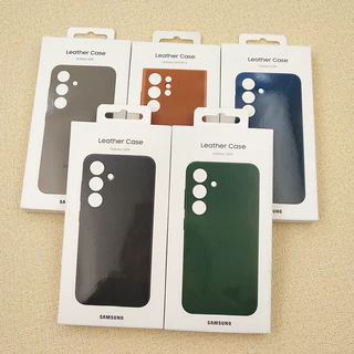 Capa De Couro De Luxo Samsung Galaxy S24 Ultra/S24 Plus Alta Qualidade Para S 24 + S24Ultra