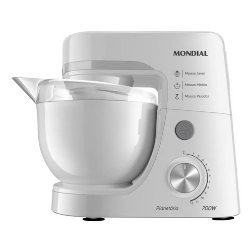 Batedeira Planetária Mondial 700w 12 Velocidades 4,5l 220v