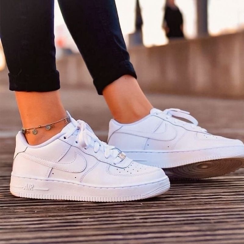 Tênis Nike Air Force 1 - Premium Branco