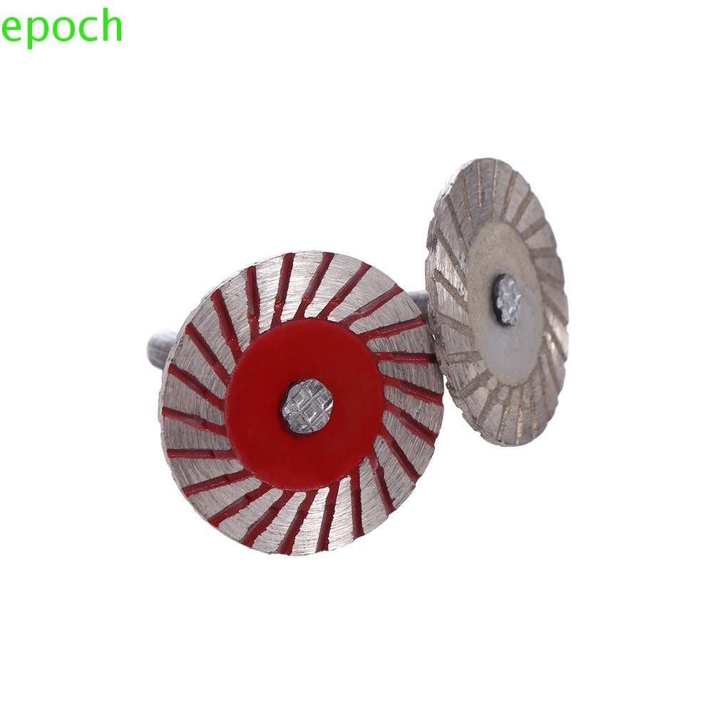 EPOCH Lâminas De Serra De Arenito , Pedra De Rebolos , Mini Diamante Com Haste De 6mm Discos De Corte De Granito De Concreto Acessórios Para Moedor Elétrico