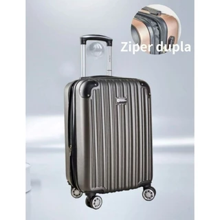 Xaviera Mala De Bordo PARA AVIAO Nacional Internacional Com 4 Rodas 360º 10kg Com Fecho Dupla Zíper em Oferta na Shopee