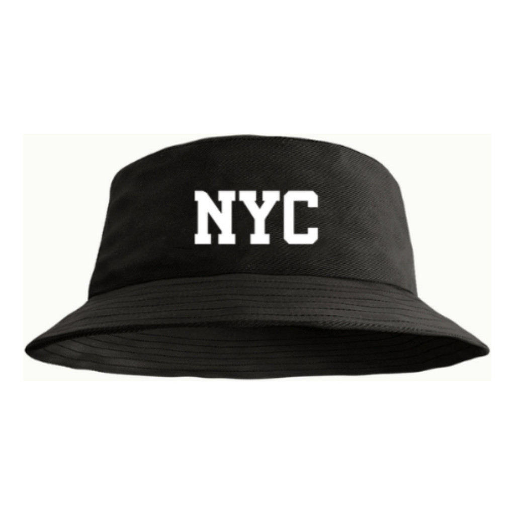 Chapéu Bucket Hat Preto O Acessório Personalizado