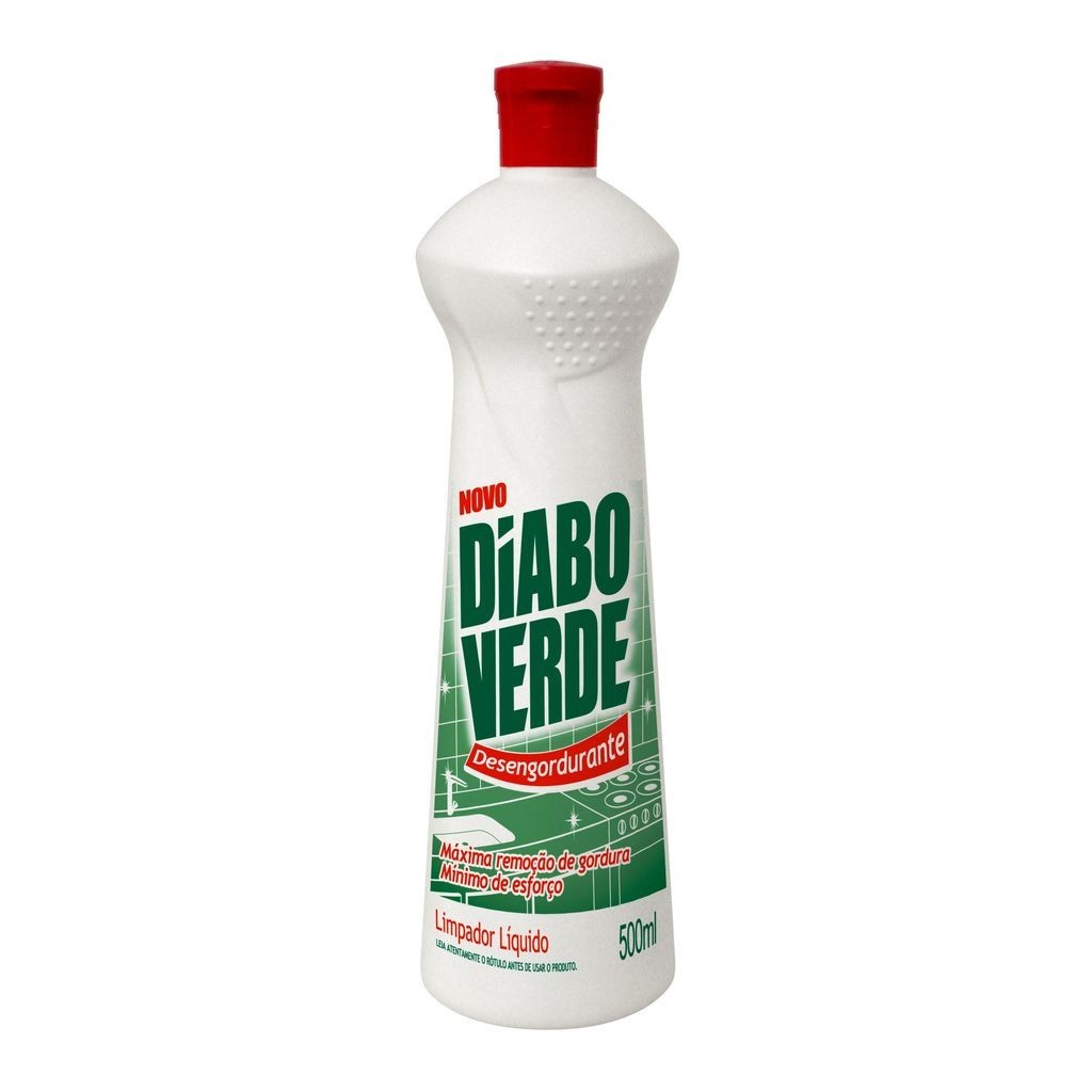 Limpador desengordurante DIABO VERDE squeeze 500ml