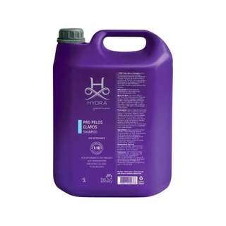 Shampoo Hydra Groomers Pet Society Pro Pelos Claros 5 L - 1:10