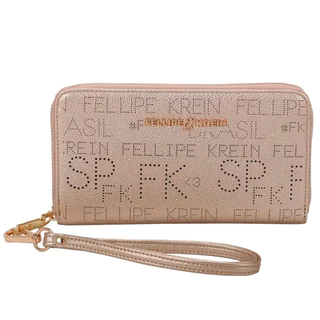 Carteira Ziper Pequena Napa Soft Fk647 Fellipe Krein em Oferta na Shopee