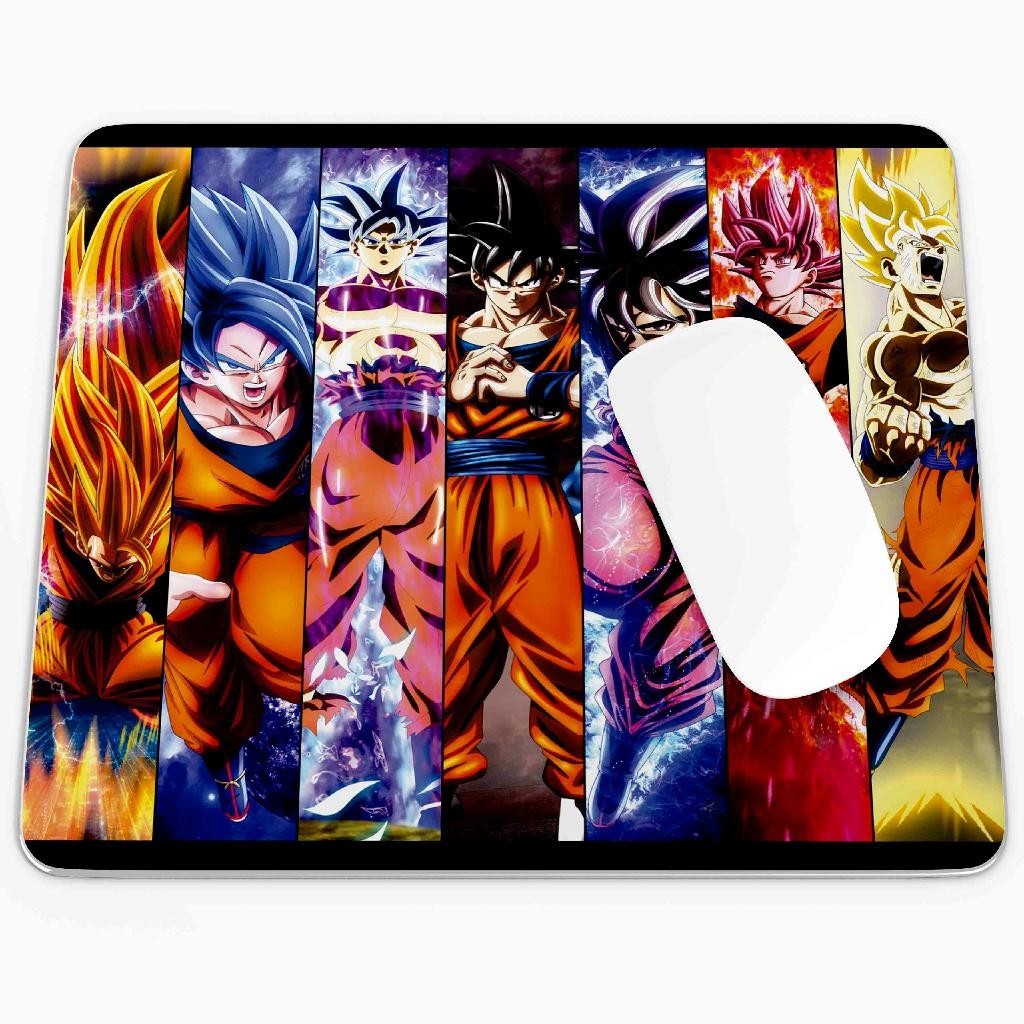 Mouse Pad Dragon Ball Z Evoluções Saiyajins | Shopee Brasil