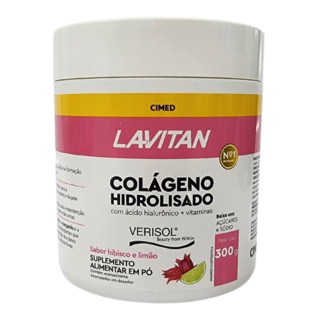 Suplemento Alimentar em Pó Colágeno Hidrolisado Com Ácido Hialurônico ...