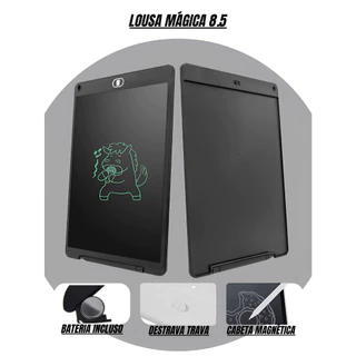 LOUSA MÁGICA 12 UNIDADES COR SORTIDAS- Tablet para diversão 8.5 22cm