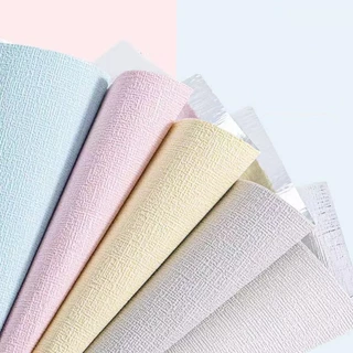 Kit Painel Linho Espuma Rolo 10mx50cm Papel Parede Autocolante Decoração Revestimento Acústico