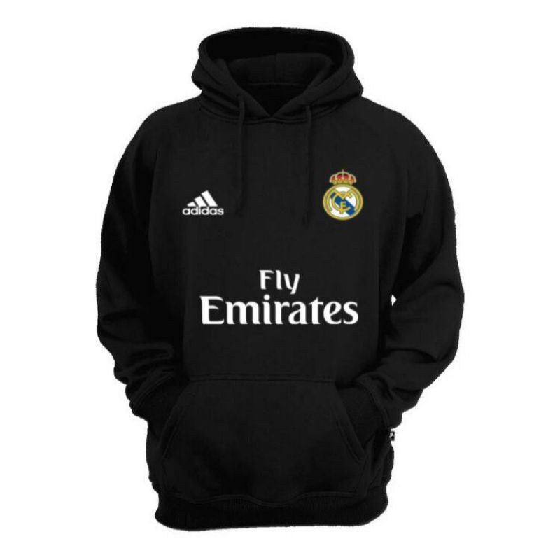 Blusa de Moletom Canguru Time Real Madrid Esporte