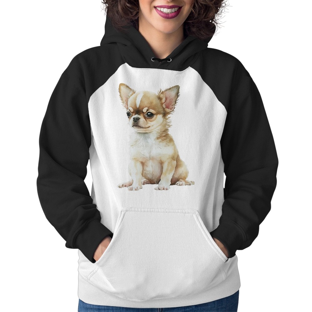 Moletom Feminino Cachorro Chihuahua Blusa Frio Shopee Brasil