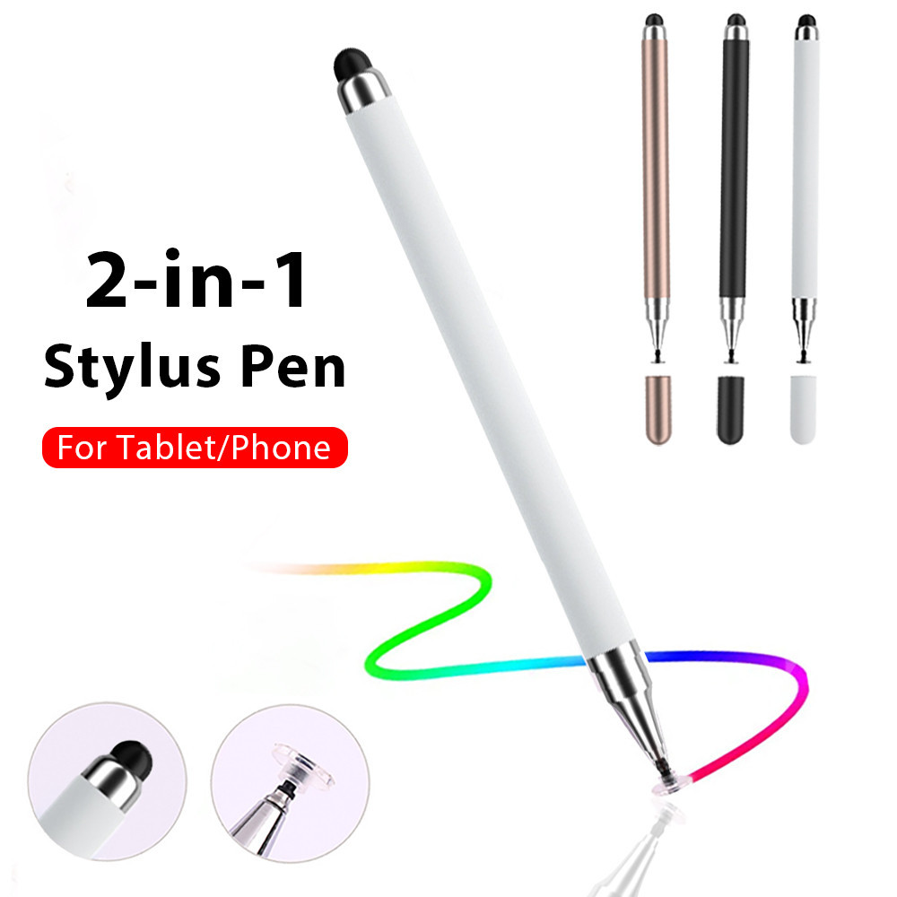 Caneta De Toque Universal 2 Em 1 Stylus Para HTC A103 Plus 2023 10.1 Polegadas Acessórios Lápis De Telefone Inteligente