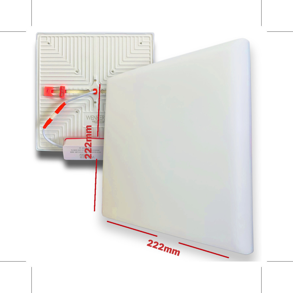 PAINEL QUADRADO SEM BORDA LIGHT-36W - 6500K