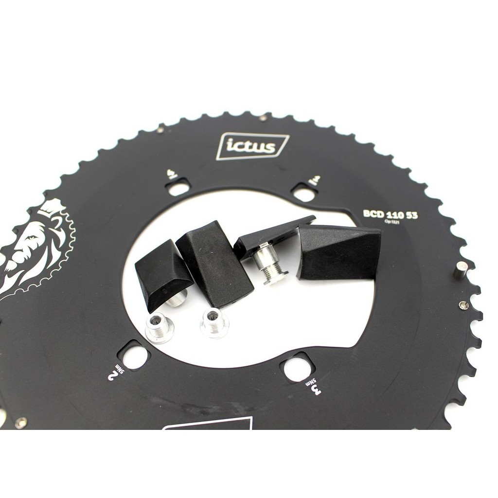 Coroa Maior Speed 52/53d Ictus BCD 110 Shimano R8000/6800 4f