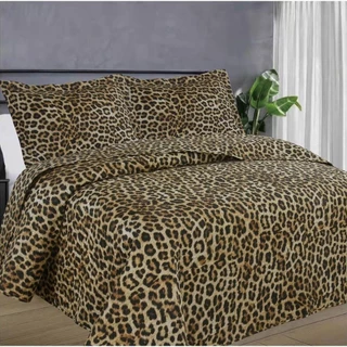 Kit Colcha King 3 Peças Cobreleito Bouti Fauna Habitat
