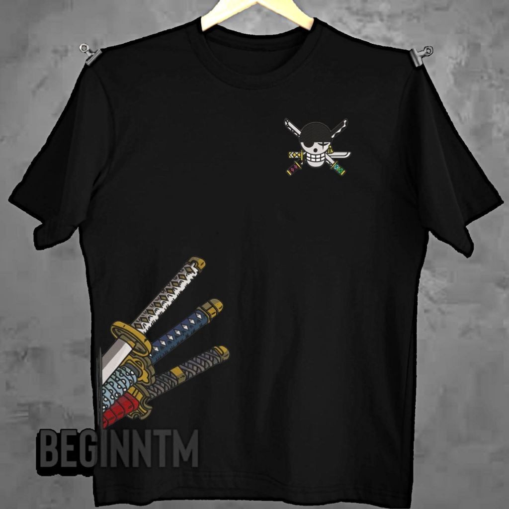 Camisa One Piece Anime Zoro Camiseta Feminina Masculina