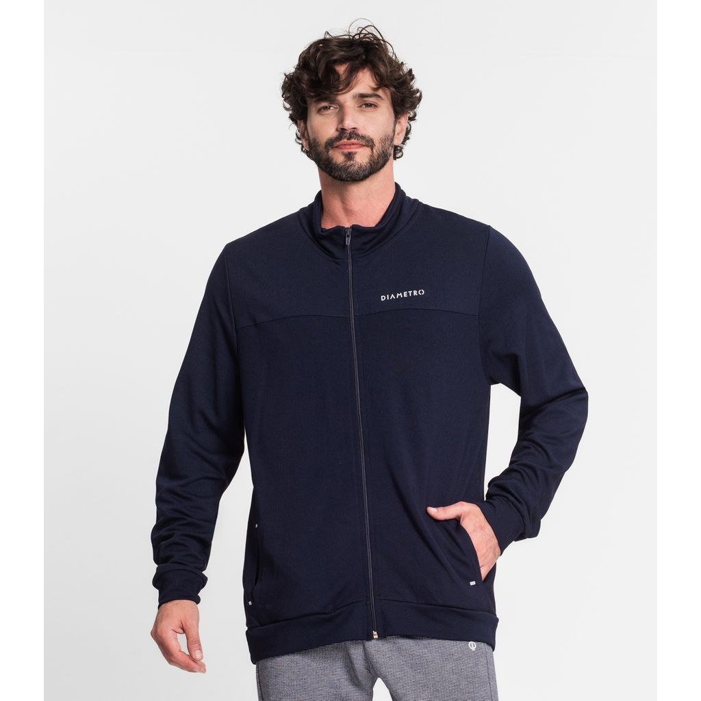 Jaqueta Ponto Roma Diametro Azul | Shopee Brasil