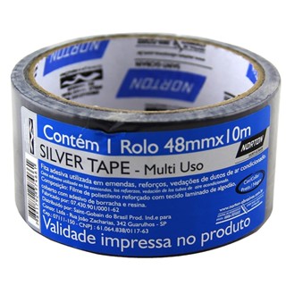 Fita adesiva 48 mm x 10 mt - Silver tape - Norton