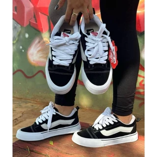 TÊNIS VANS KNU SKOOL BLACK TRUE WHITE