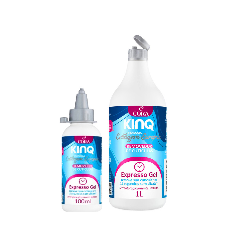 Removedor de Cutículas KinQ Gel Expresso Profissional Flip Top ...