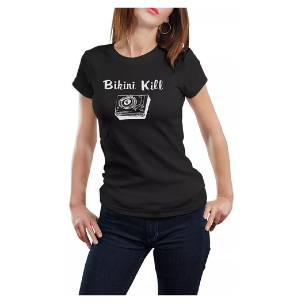 Camiseta Babylook Banda Bikini Kill Punk Rock | Shopee Brasil