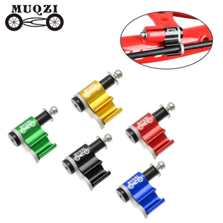 MUQZI 5PCS Guia De Carcaça Do Cabo De Bicicleta Freio Adaptador De Linha Hidráulico Fivela Da Mangueira MTB Grampo De Conversão